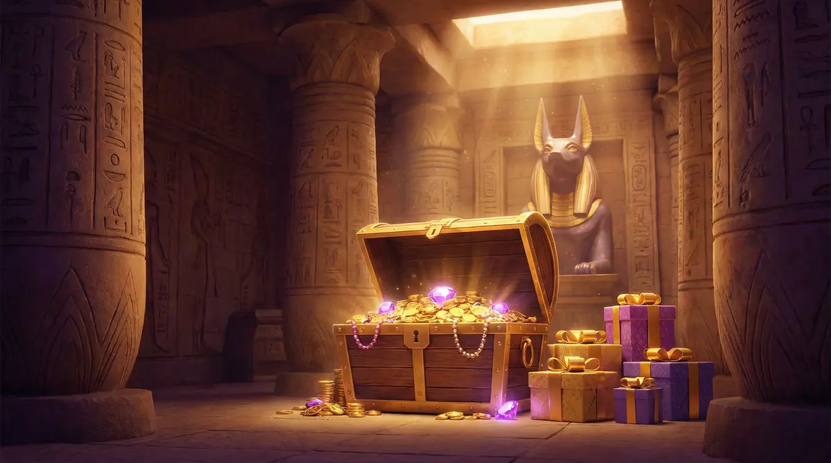 Baú de tesouros com bônus e promoções do tradicionalbet